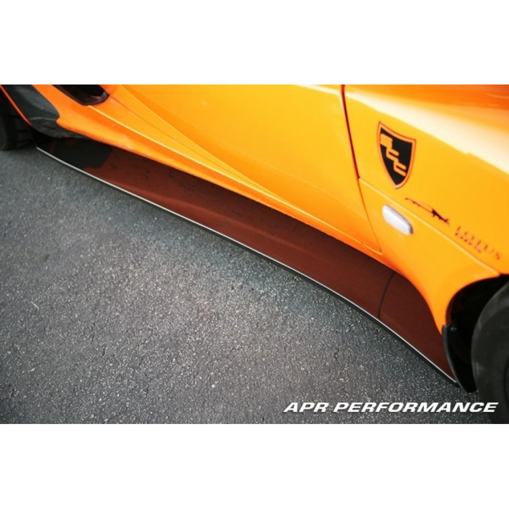 APR Carbon Fiber Lotus Elise / Exige Side Rocker Extensions/ Side Skirt 2005 - 2012