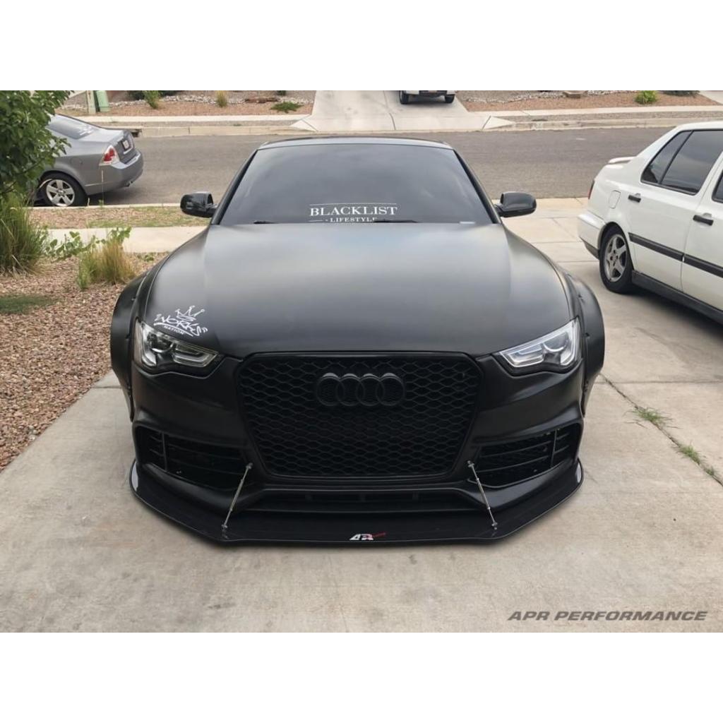 APR Audi S5 / RS5 Stock Bumper Carbon Fiber Front Wind Splitter 2013-2016