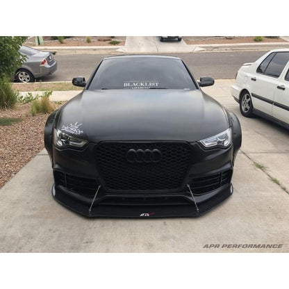APR Audi S5 / RS5 Stock Bumper Carbon Fiber Front Wind Splitter 2013-2016