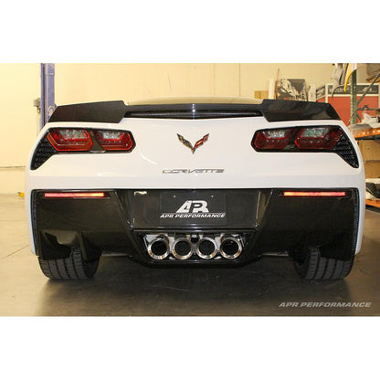 APR Chevrolet Corvette C7 / C7 Z06 Carbon Fiber Exhaust Heat Shields