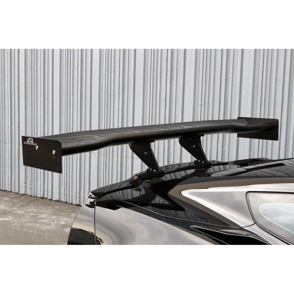 APR Chevrolet Corvette C7 Z06 / Grand Sport GTC500 Chassis Mount Carbon Fiber Adjustable Wing