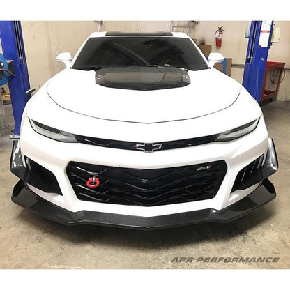 APR Chevrolet Camaro ZL1 Carbon Fiber Front Bumper Canards 2017 - 2024