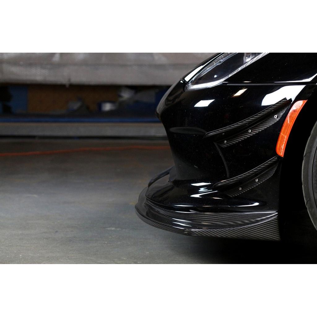 APR Dodge Viper Coupe Carbon Fiber Front Bumper Canards 2013-2017