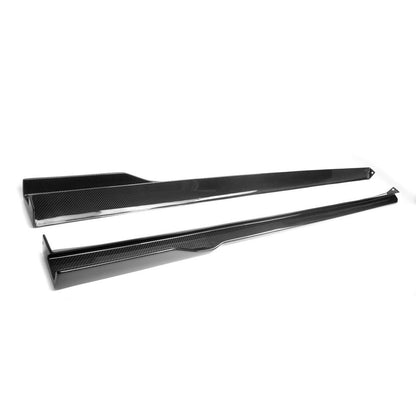 APR Carbon Fiber Dodge Challenger Hellcat Side Rocker Extension 2015-2023 Challenger hellcat