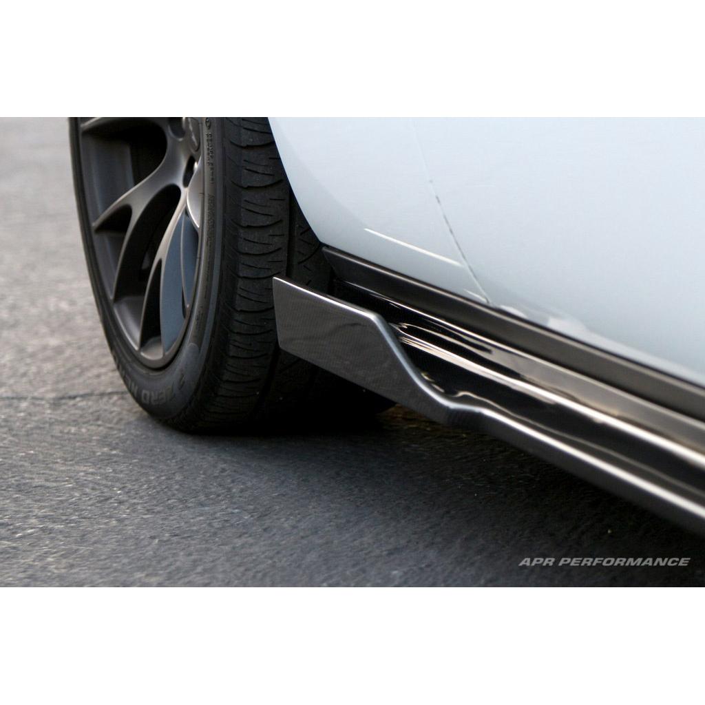 APR Carbon Fiber Dodge Challenger Hellcat Side Rocker Extension 2015-2023 Challenger hellcat