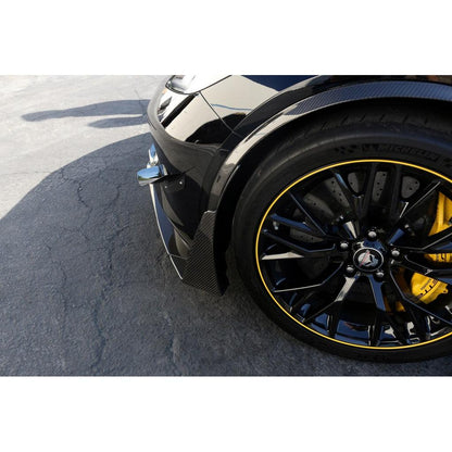 APR Chevrolet Corvette C7 Z06 Carbon Fiber Front Bumper Canards and Spats