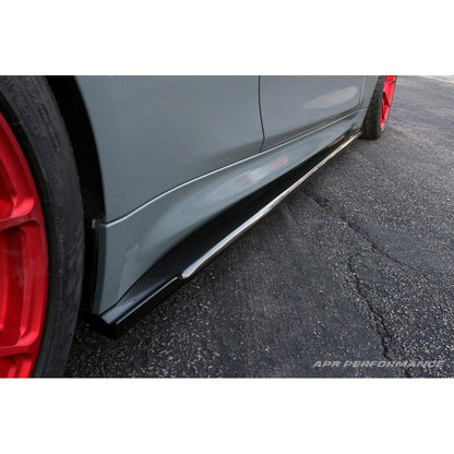 APR BMW F82 M4 Carbon Fiber Side Rocker Extension/ Side Skirt