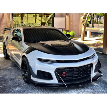 APR Chevrolet Camaro ZL1 1LE Carbon Fiber Front Wind Splitter 2017 - 2024