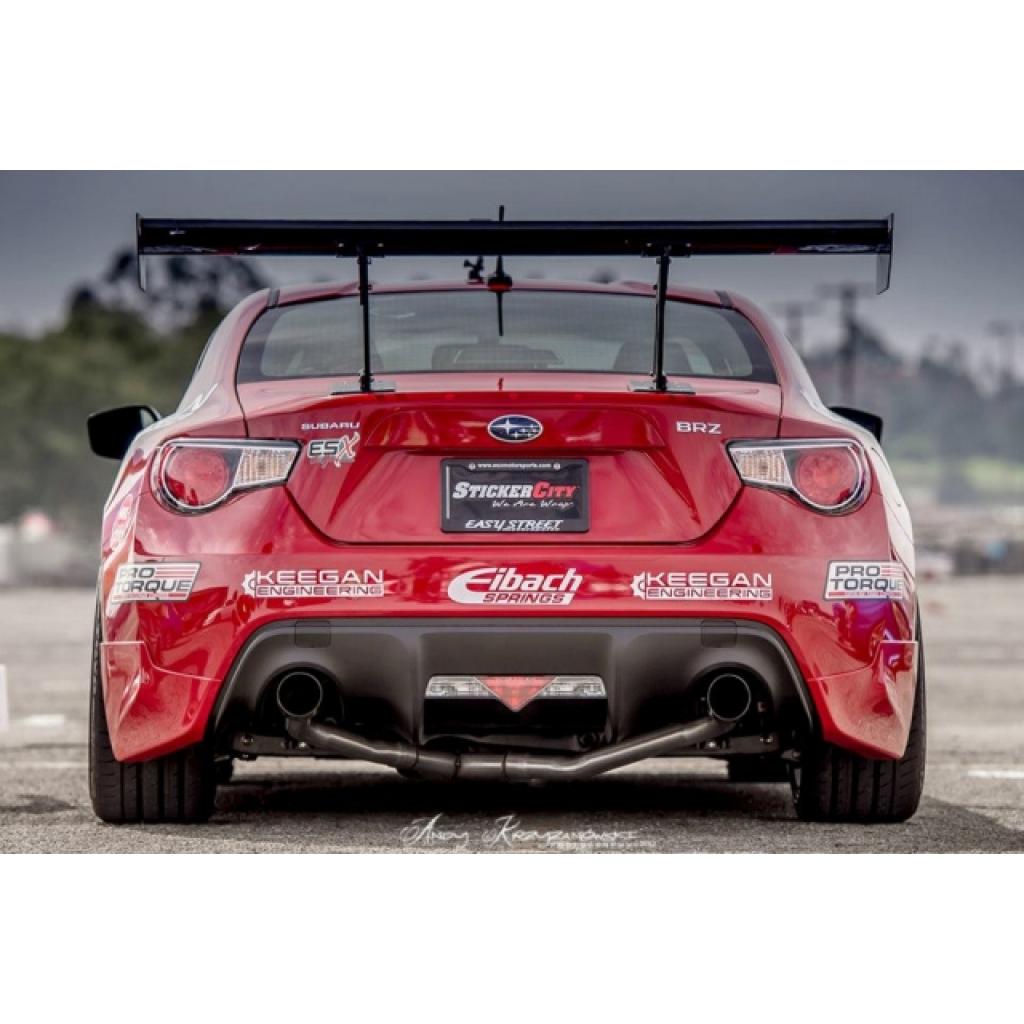 APR Scion FRS / Toyota GT86/ Subaru BRZ GT250 Carbon Fiber Adjustable Wing 2013-2016 w. 11" Pedestals Set