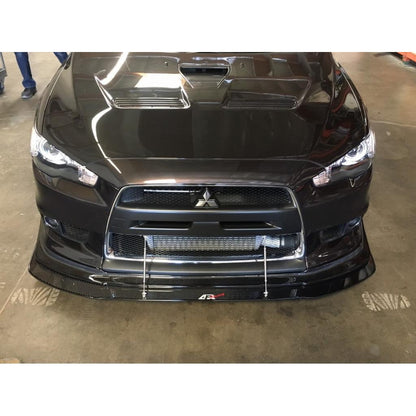 APR Mitsubishi Evolution X (Evo X) with APR Lip Carbon Fiber Front Wind Splitter 2008-2016