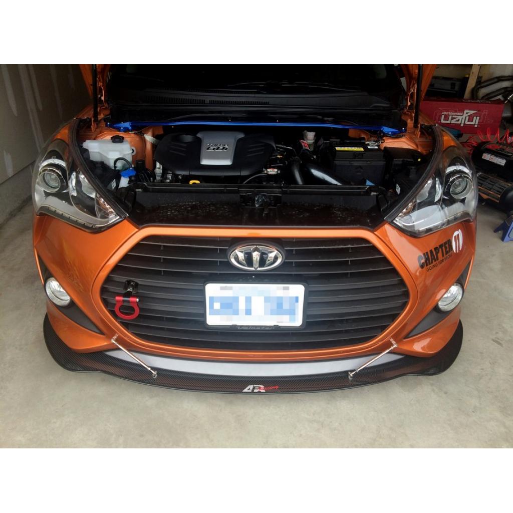 APR Hyundai Veloster Carbon Fiber Front Wind Splitter 2013-2018