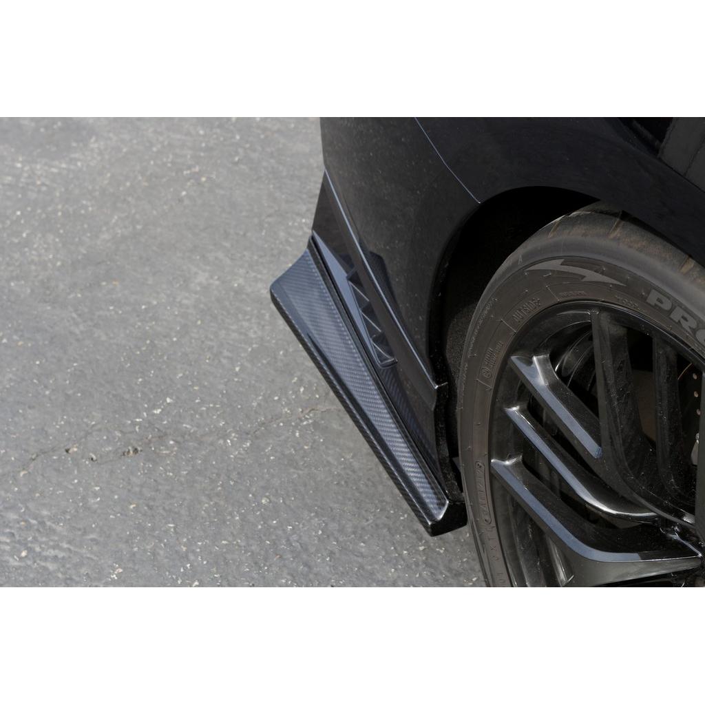 APR Carbon Fiber Nissan GTR-R35 Rear Bumper Skirts 2017-2022