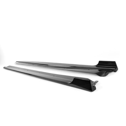 APR Carbon Fiber Porsche 981 Cayman GT4 Side Rocker Extensions/ Side Skirt 2015-2016