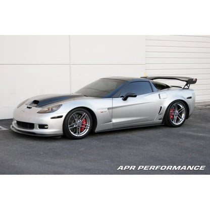 APR Chevrolet Corvette C6 Z06 Carbon Fiber Side Rocker Extensions/ Side Skirt (Fits Z06 and Grand Sport)
