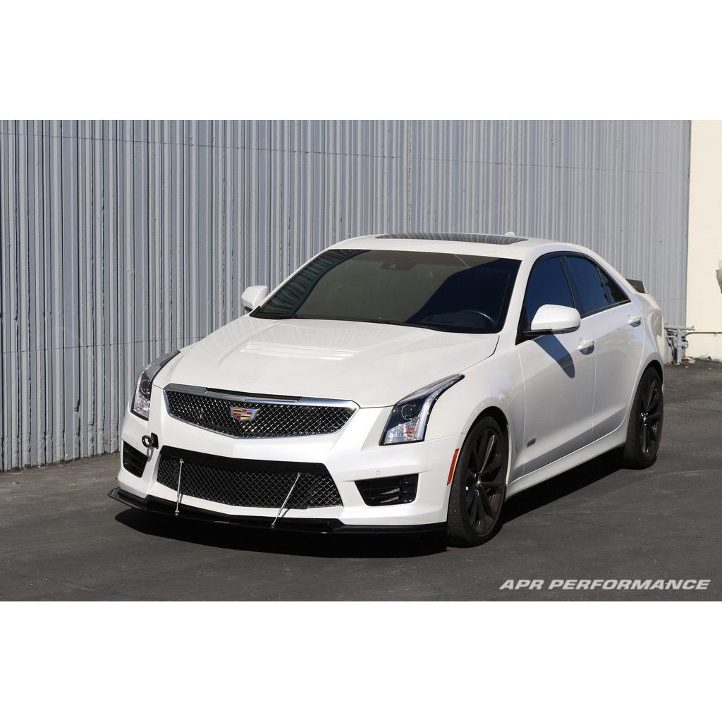 APR Cadillac ATS-V Carbon Fiber Front Wind Splitter 2016-2019 (Non-Carbon Package)