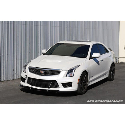 APR Cadillac ATS-V Carbon Fiber Front Wind Splitter 2016-2019 (Non-Carbon Package)