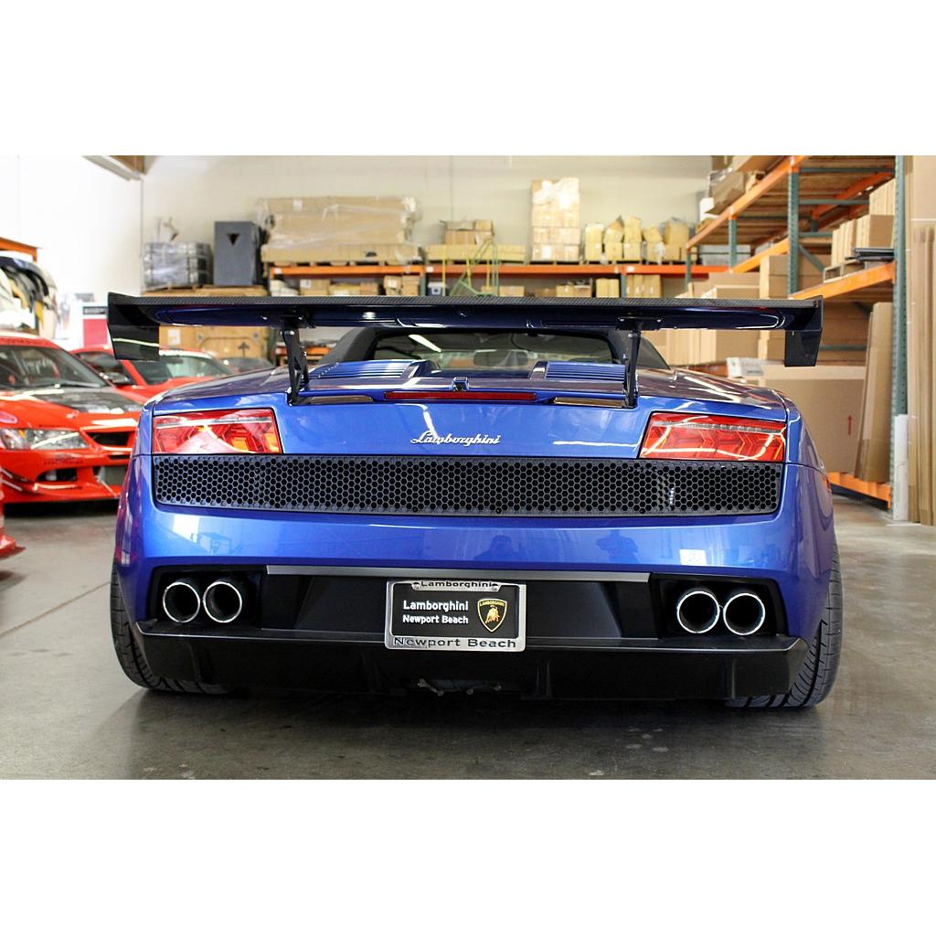 APR Lamborghini Gallardo LP GT250 Carbon Fiber Adjustable Wing 66" 2013