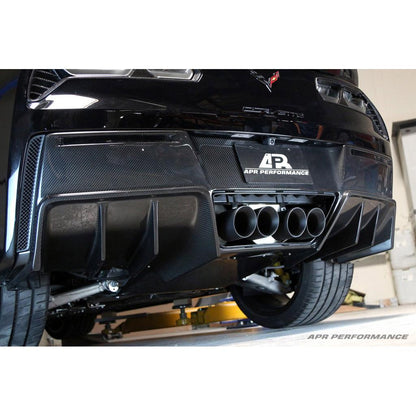 APR Chevrolet Corvette C7 Z06 Carbon Fiber Rear Diffuser (Version 2)