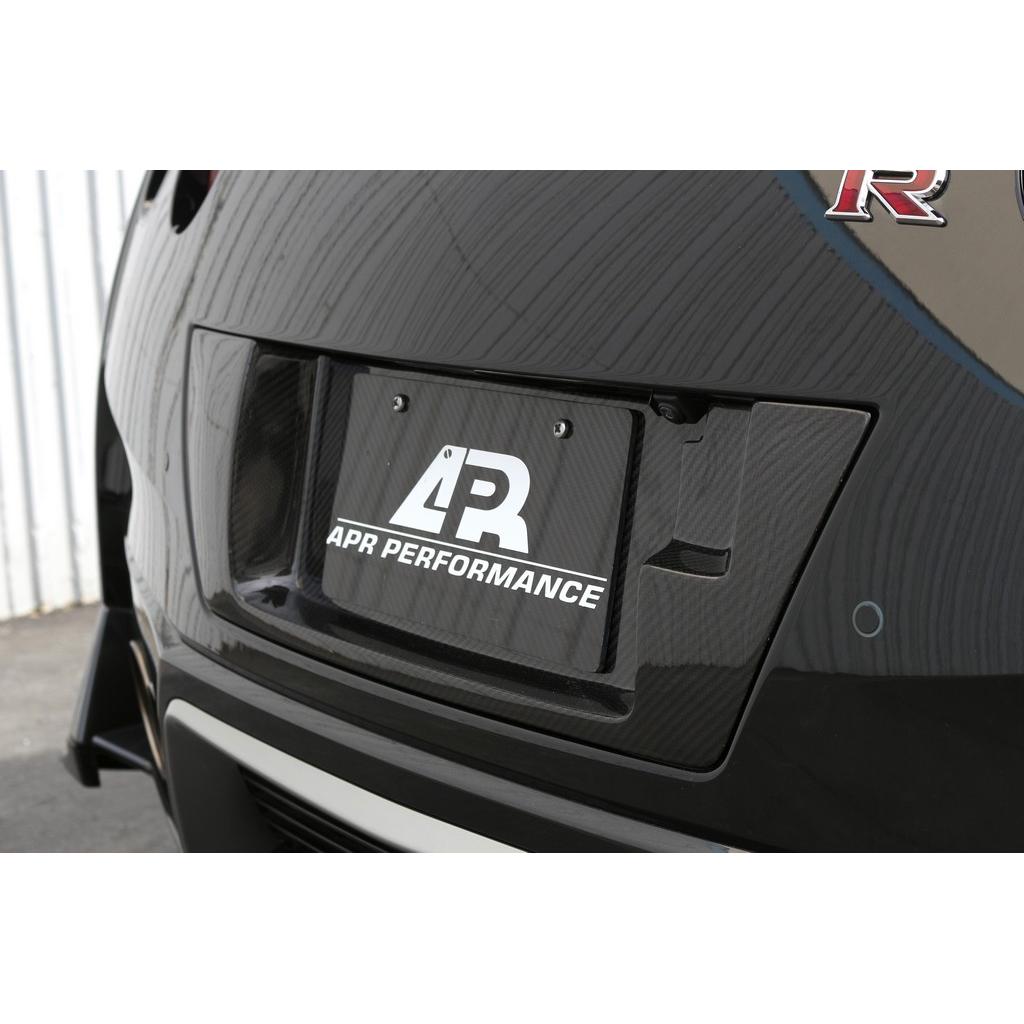 APR Carbon Fiber Nissan GTR R35 License Plate Backing 2017-2022
