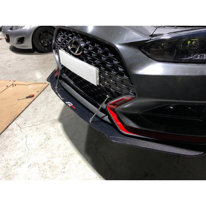 APR Hyundai Veloster N Carbon Fiber Front Wind Splitter 2019-2022