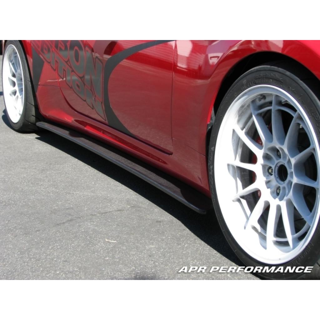 APR Carbon Fiber Hyundai Genesis Coupe Side Rocker Extensions/ Side Skirt 2009-2012