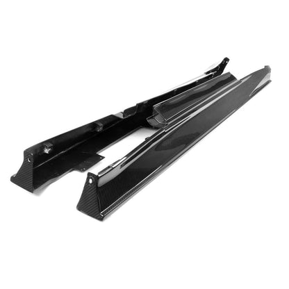 APR Carbon Fiber Nissan GTR R35 Side Rocker Extensions/ Side Skirt 2017-2022