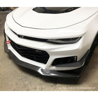 APR Chevrolet Camaro ZL1 Carbon Fiber Front Bumper Canards 2017 - 2024