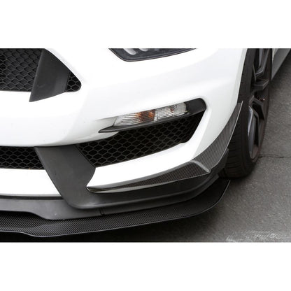APR Ford Mustang S550 Shelby GT350 Carbon Fiber Front Bumper Canards 2016 - 2020