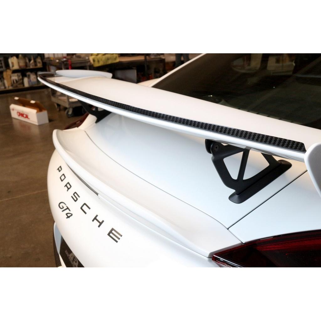 APR Carbon Fiber Porsche 981 Cayman GT4 Gurney Flap 2015-2016