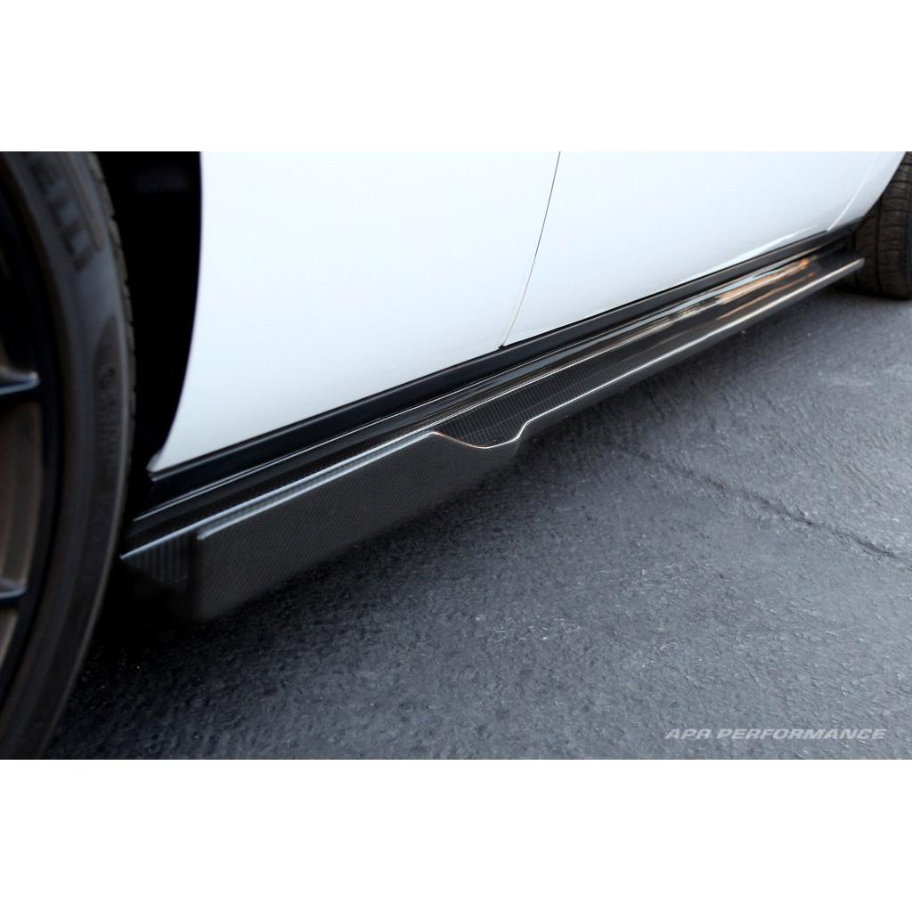 APR Carbon Fiber Dodge Challenger Hellcat Side Rocker Extension 2015-2023 Challenger hellcat