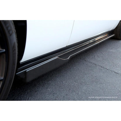 APR Carbon Fiber Dodge Challenger Hellcat Side Rocker Extension 2015-2023 Challenger hellcat