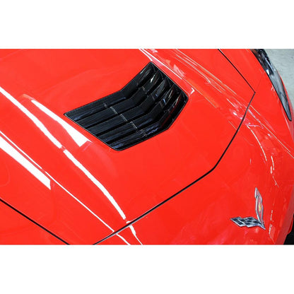 APR Chevrolet Corvette C7 C7 Z06 Carbon Fiber Hood Vent