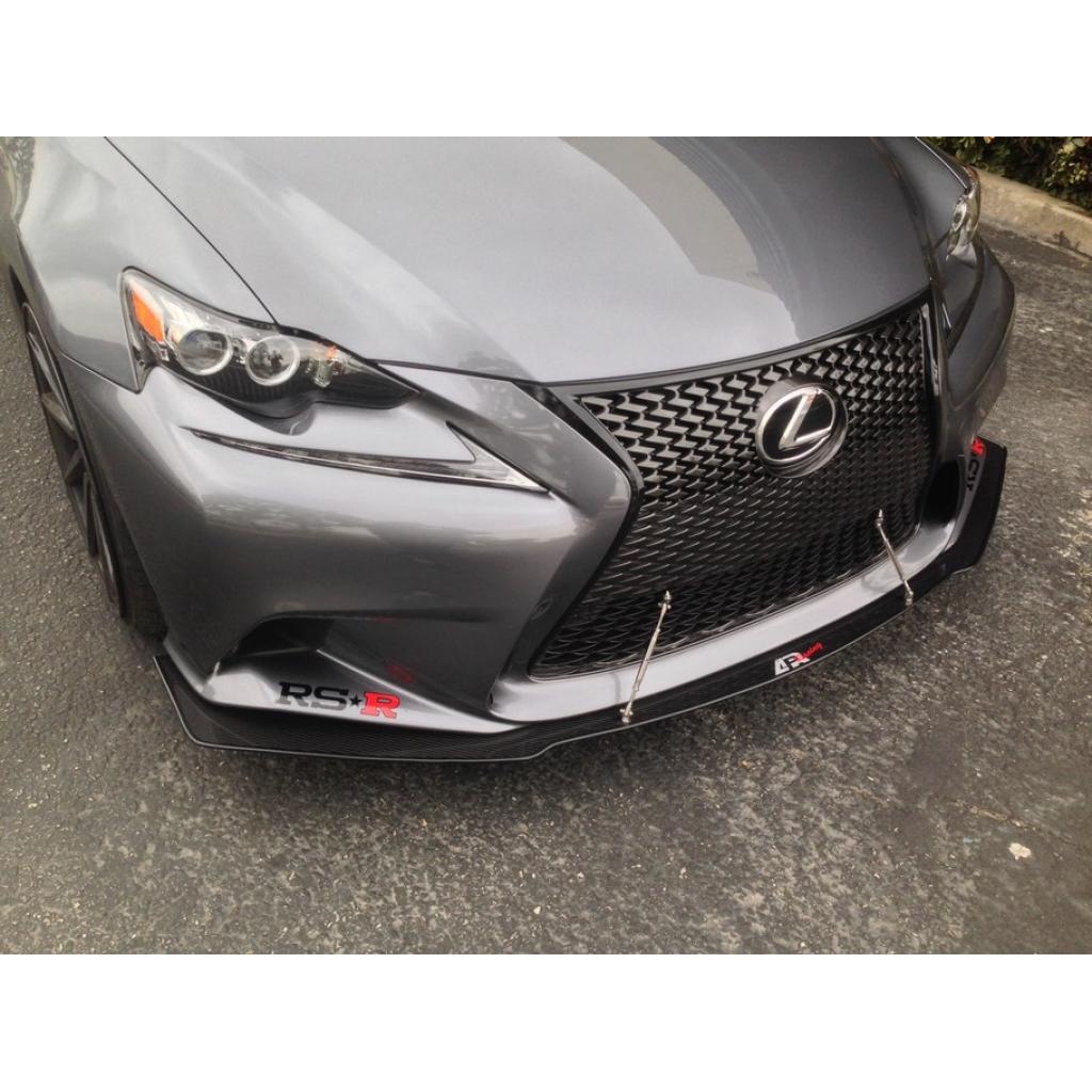 APR Lexus IS-250 / IS-300 F Sport Bumper Carbon Fiber Front Wind Splitter 2014-2015