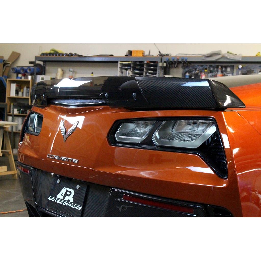 APR Chevrolet Corvette C7 Z06 Carbon Fiber Rear Deck Track Pack Spoiler