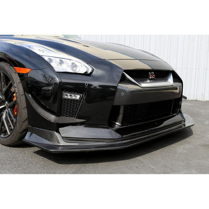 APR Nissan GTR R35 Carbon Fiber Front Bumper Canards 2017-2022