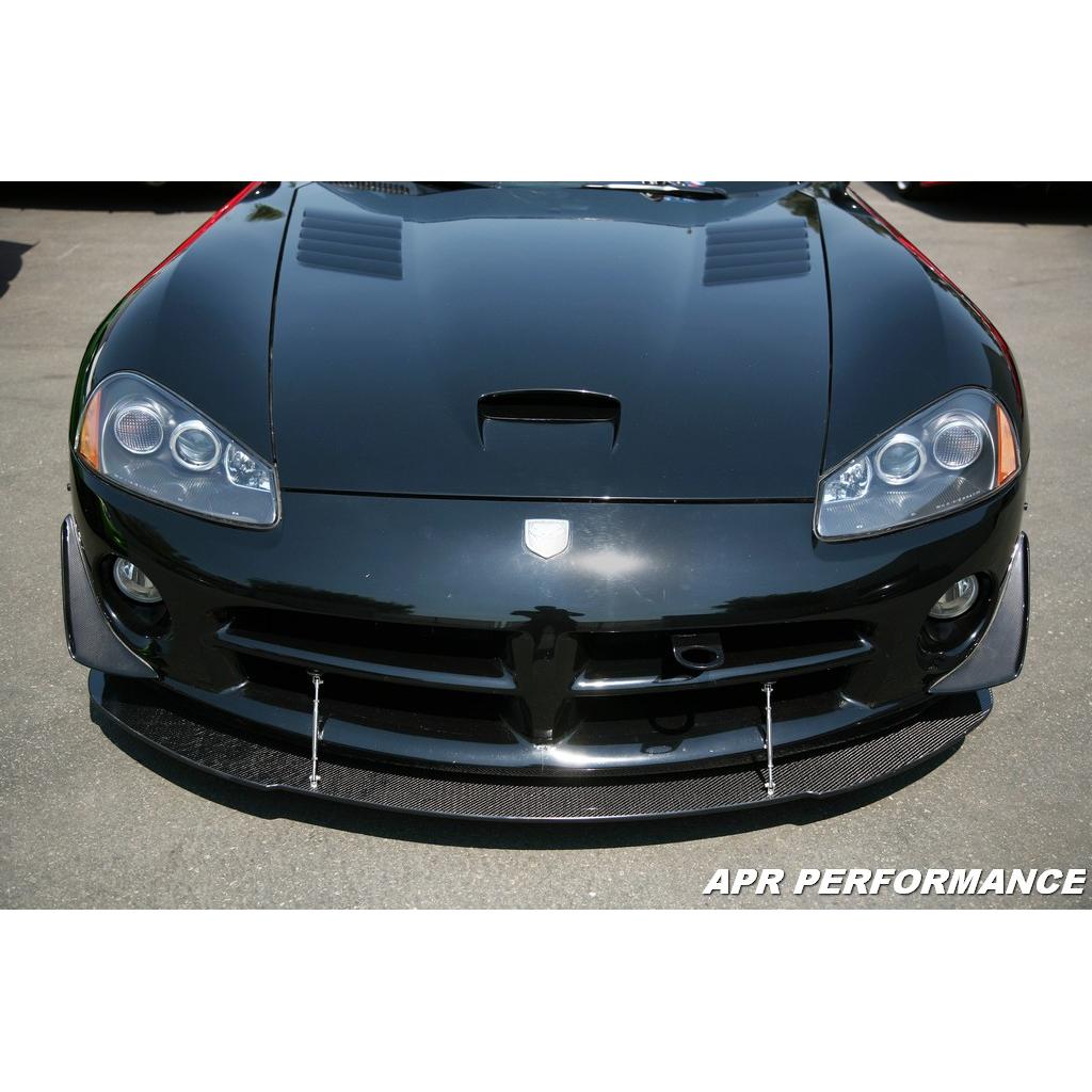 APR Dodge Viper SRT-10 Carbon Fiber w. Honeycomb Core Front Wind Splitter 2003-2010