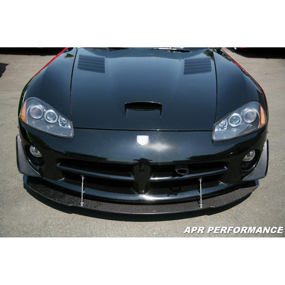 APR Dodge Viper SRT-10 Carbon Fiber w. Honeycomb Core Front Wind Splitter 2003-2010