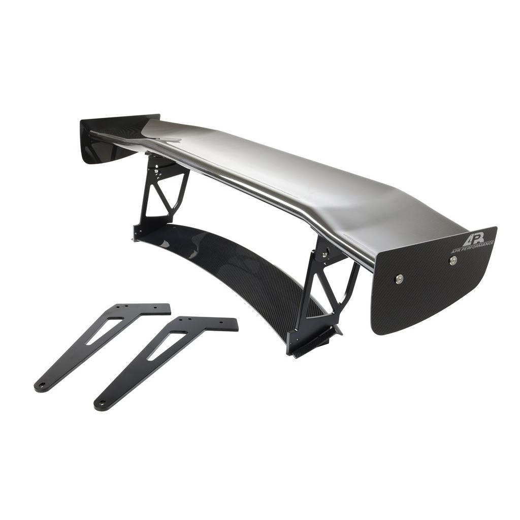APR Audi R8 GTC500 Carbon Fiber Adjustable Wing and Trunk Panel Replacement 2016-2022