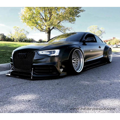 APR Audi S5 / RS5 Stock Bumper Carbon Fiber Front Wind Splitter 2013-2016