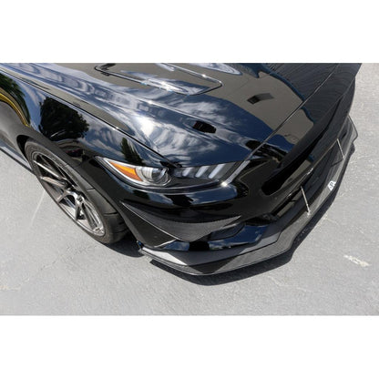 APR Ford Mustang S550 Carbon Fiber Front Bumper Canards 2015-2017
