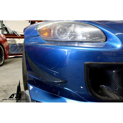 APR S2000 AP2 Carbon Fiber Front Bumper Canard 2004-2009