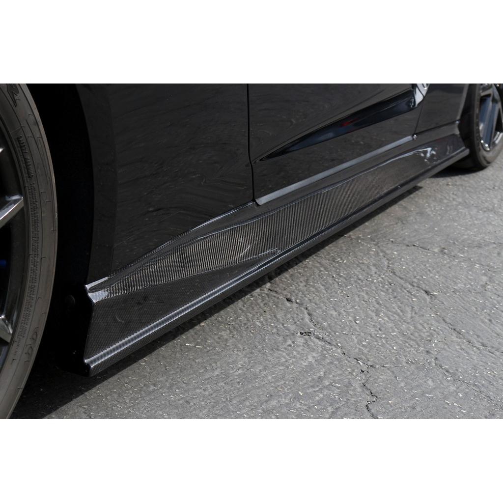 APR Carbon Fiber Nissan GTR R35 Side Rocker Extensions/ Side Skirt 2017-2022