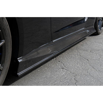 APR Carbon Fiber Nissan GTR R35 Side Rocker Extensions/ Side Skirt 2017-2022