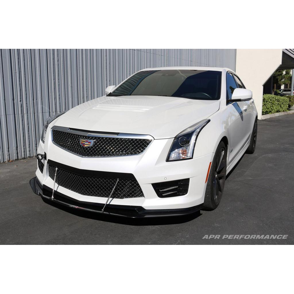 APR Cadillac ATS-V Carbon Fiber Front Wind Splitter 2016-2019 (Non-Carbon Package)
