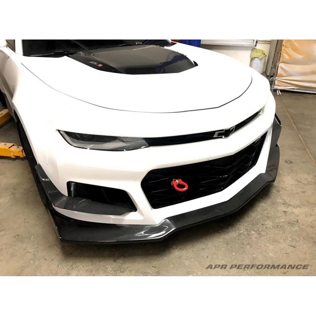 APR Chevrolet Camaro ZL1 Carbon Fiber Front Bumper Canards 2017 - 2024