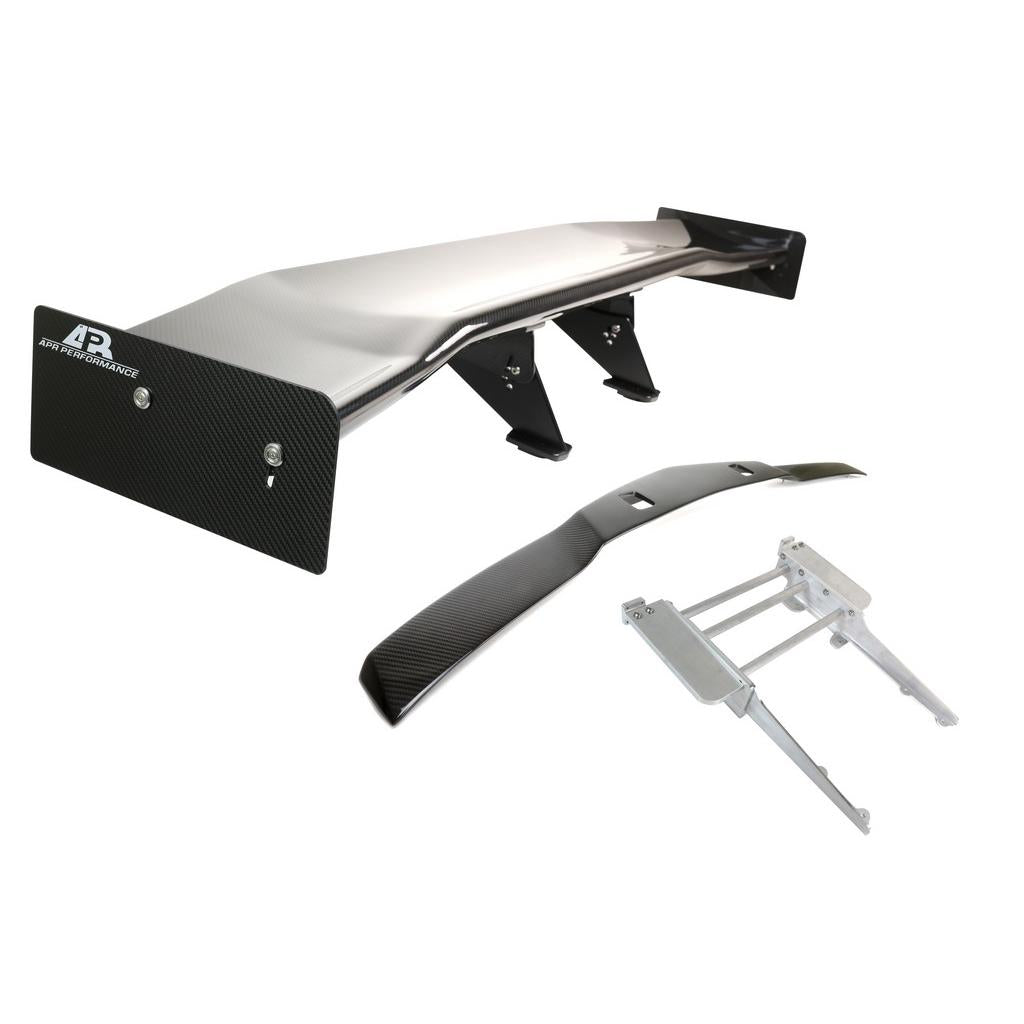 APR Chevrolet Corvette C7 Z06 / Grand Sport GTC500 Chassis Mount Carbon Fiber Adjustable Wing