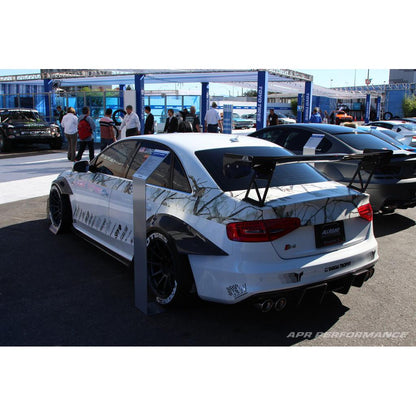 APR Audi S4 GTC300 67" Carbon Fiber Adjustable Wing 2009-2012