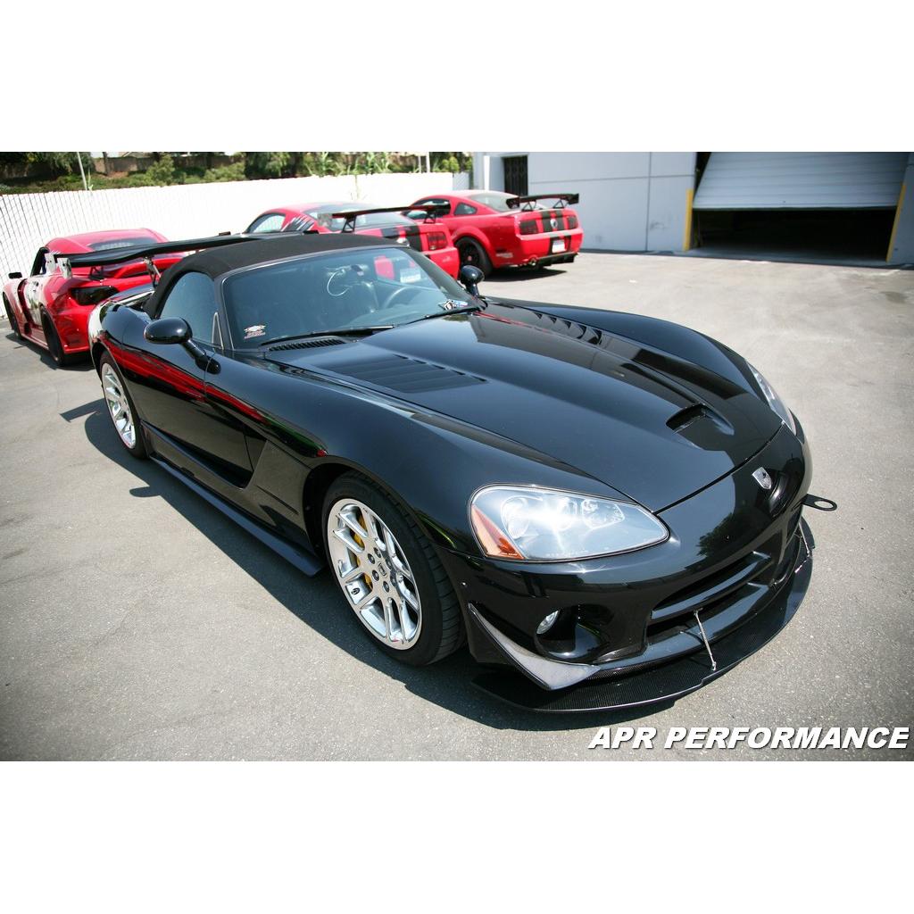 APR Dodge Viper SRT-10 Carbon Fiber w. Honeycomb Core Front Wind Splitter 2003-2010