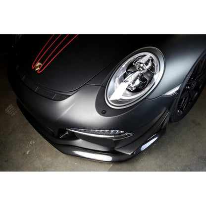 APR Porsche 991.1 GT3 Carbon Fiber Front Bumper Canards 2013-2015
