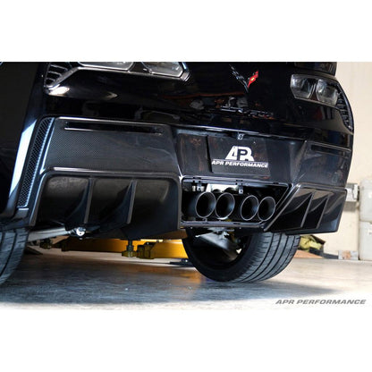 APR Chevrolet Corvette C7 Z06 Carbon Fiber Rear Diffuser (Version 2)